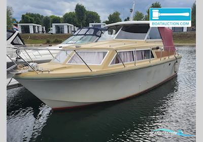 POLARIS Manta HT Motorboat 1977, with Peugeot engine, The Netherlands