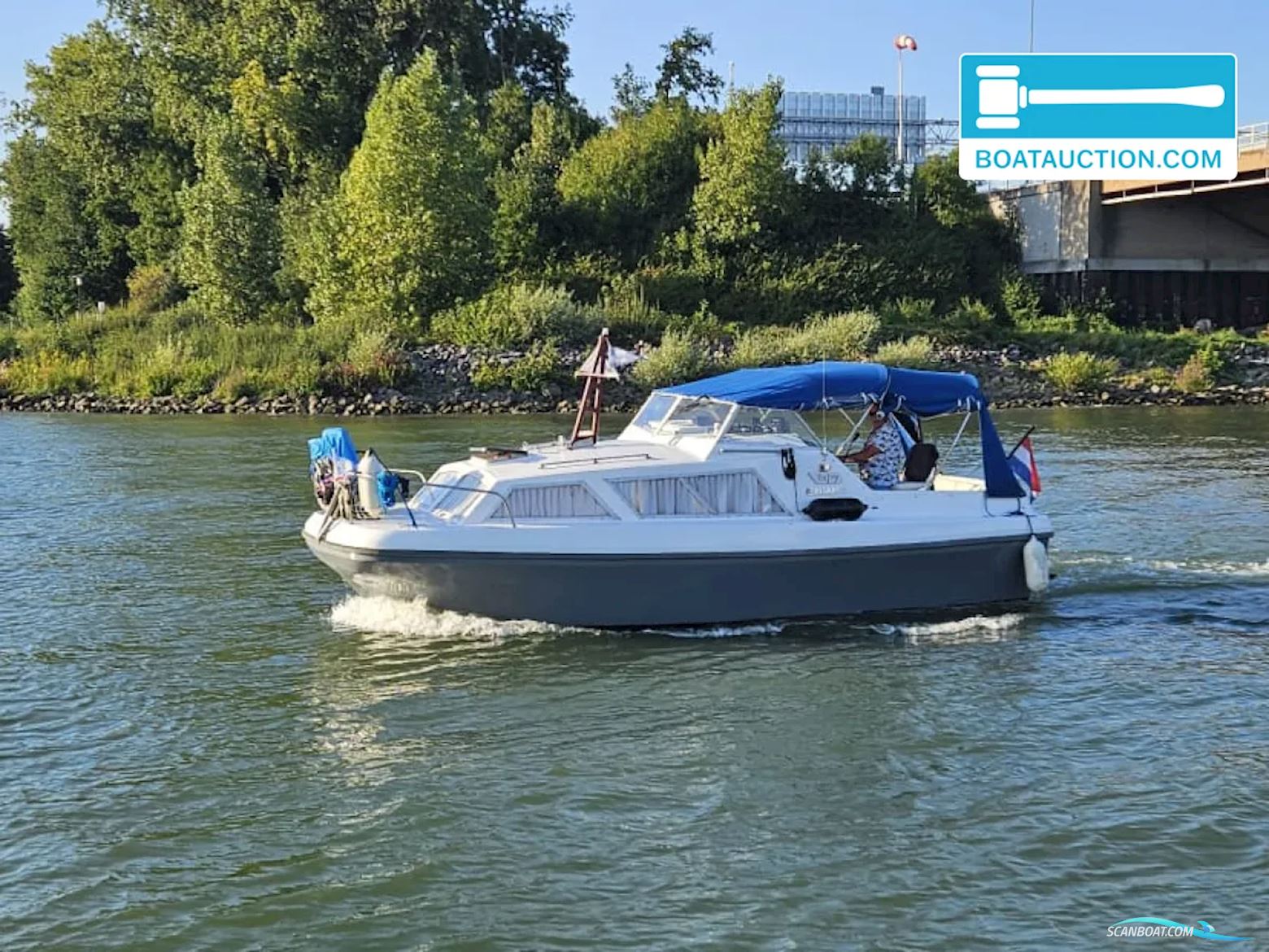 Passaat 735 Motorboat 1980, with Solé Diesel engine, The Netherlands