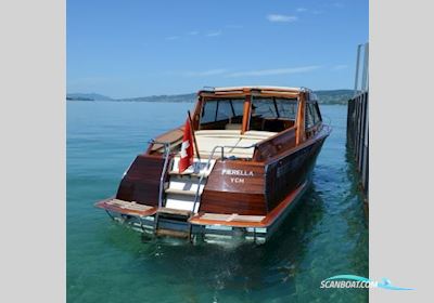 Pedrazzini Elba De Luxe Motorboat 1983, with Chrysler engine, Switzerland