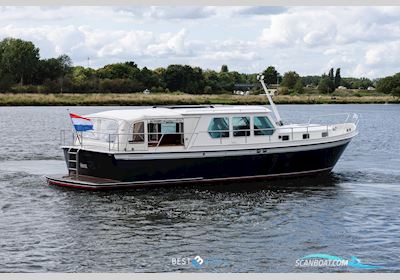 Pikmeer Kruiser 12.50 OK Motorboat 1999, with Samenwerking Tussen Vetus, Gespecialiseerd in Maritieme Installaties, en Deutz, Een Duitse Fabrikant Van Hoogwaardige Dieselmotoren, Bekend om Betrou engine, The Netherlands