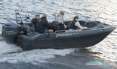 Pioner Multi III Motorboat 2022, with Yamaha F40FETL EFI engine, Denmark