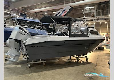 Poca 600 MK3 Med Hardtop og Honda BF 250 XU + BF 20 Lrt Motorboat 2026, with Honda BF 250 XU + Honda 20 Lrt engine, Denmark