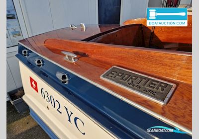 Portier Holiday Motorboat 1955, with Volvo Penta engine, The Netherlands