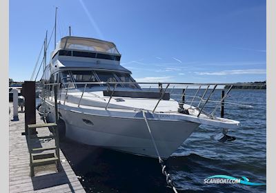 President 535 Motorboat 1994, with 2 x 435 HK Caterpillar 3208TA engine, Denmark