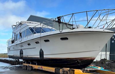President 57 Fly Motorboat 1995, with Catapilar engine, The Netherlands