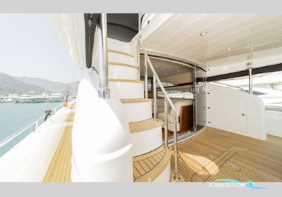 Princess 67 Fly Motorboat 2007, with Mtu V8 M93 2000 engine, Turkey