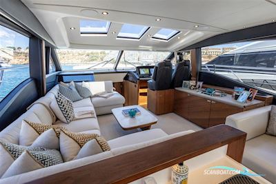 Princess S66 Motorboat 2022, with 2 x Man V12 1400 engine, Spain