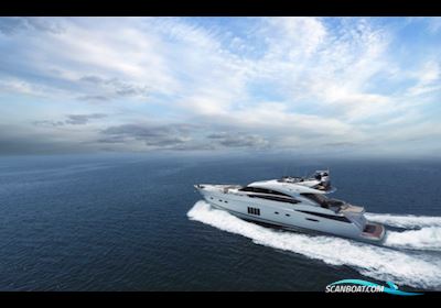 Princess V 85 Motorboat 2009, with Caterpillar C32A engine, Turkey