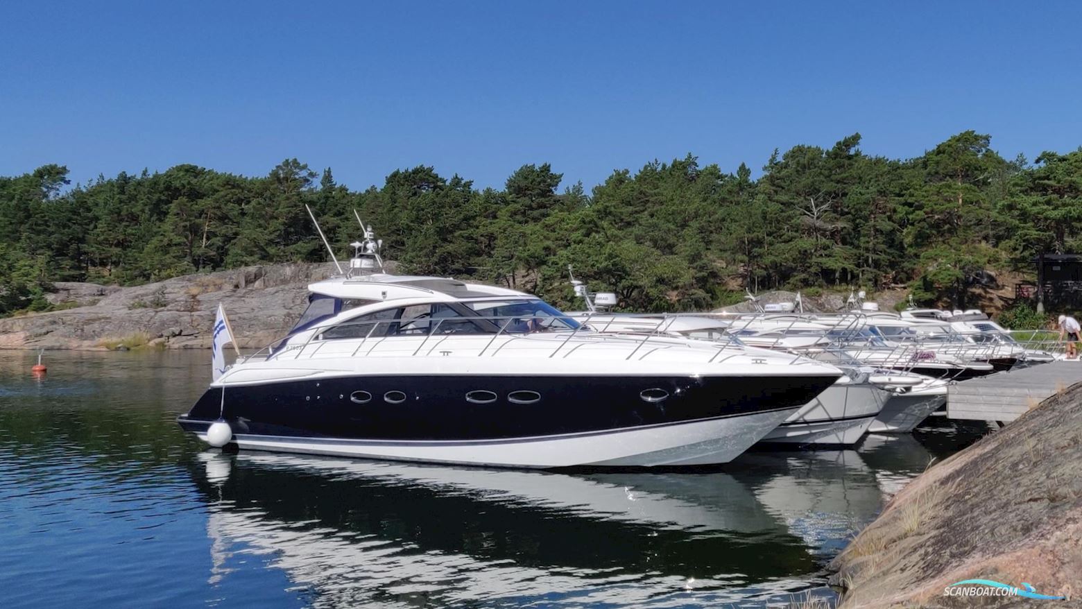 Princess V45 Motorboat 2011, with Volvo Penta D6-370 engine, Finland