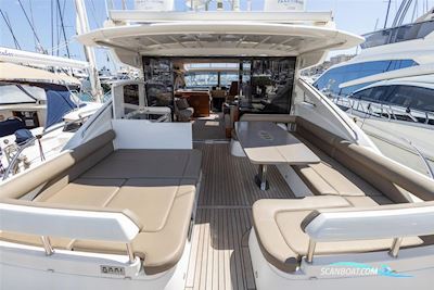 Princess V65 Motorboat 2007, with 2 x Man V12 1360 engine, Spain