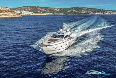 Princess V65 Motorboat 2007, with 2 x Man V12 1360 engine, Spain