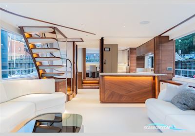 Princess X80 Motorboat 2024, with 2 x Man V12 engine, United Kingdom
