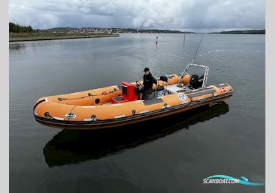 Pro-safe RIB 740 med 150 Mercury Motorboat 2005, with Mercury engine, Denmark