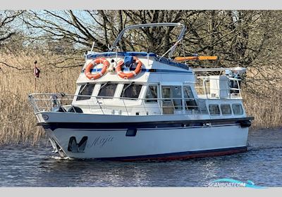 Proficiat 1050 Fly Motorboat 1979, with DAF engine, The Netherlands