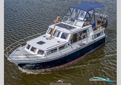 Proficiat Kruiser 10.00 AK Cabrio Motorboat 1998, with Deutz engine, The Netherlands