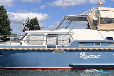 Proficiat Kruiser 1100 Retro Motorboat 2005, with Nanni Diesel engine, Germany