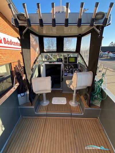 Profisher Cutter 223 WA m/2 stk. Suzuki DF200 hk og Variant buggitrailer - NU NEDSAT KR. 50.000,- ! Motorboat 2025, with Suzuki engine, Denmark