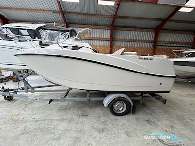 Quicksilver 455 Cabin / Med Trailer Motorboat 2016, Denmark