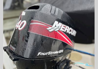 Quicksilver 470 Cruiser med 40 hk Mercury-EFI 4 takt og 1000 kg Brenderup bådtrailer  Motorboat 2008, with Mercury engine, Denmark