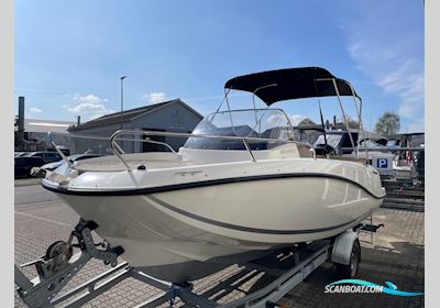 Quicksilver 605 SUNDECK med Mercury F150 ELPT EFI og Brenderup 1800 kg  Motorboat 2017, with Mercury engine, Denmark