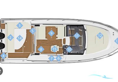 Quicksilver 905 Weekend Motorboat 2021, with Mercury engine, Denmark