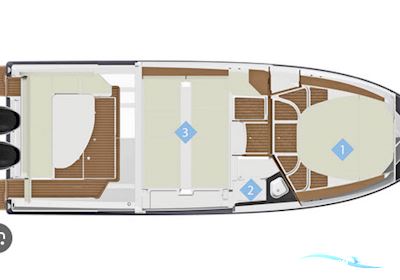 Quicksilver 905 Weekend Motorboat 2021, with Mercury engine, Denmark