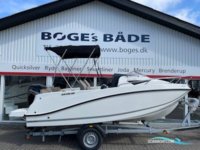 Quicksilver Activ 505 Cabin Med F80 Mercury-Efi 4 Takt - Inkl. 1300 kg Brenderup Bådtrailer Motorboat 2022, with Mercury engine, Denmark