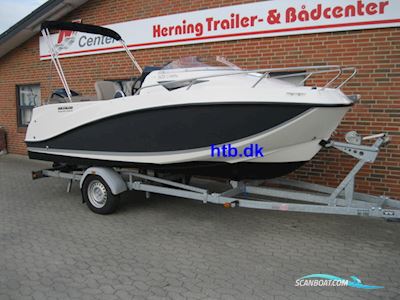 Quicksilver Activ 505 Cabin m/Mercury F100 hk og Brenderup trailer - NU NEDSAT KR. 10.000,- ! Motorboat 2017, with Mercury engine, Denmark