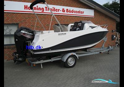 Quicksilver Activ 505 Cabin m/Mercury F100 hk og Brenderup trailer Motorboat 2017, with Mercury engine, Denmark