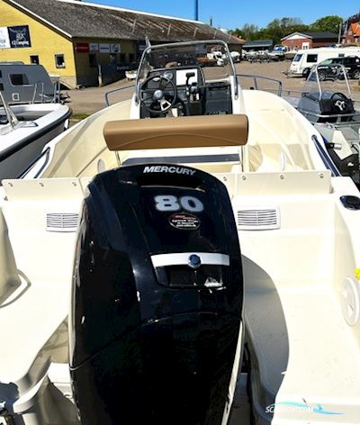 Quicksilver Activ 505 Open / Mercury 80hk Motorboat 2022, with Mercury engine, Denmark