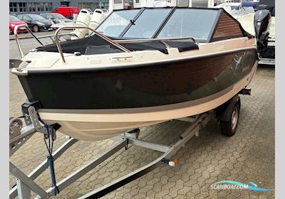 Quicksilver Activ 555 BR m/Mercury F115 hk Efi og Brenderup Trailer Motorboat 2021, with Mercury engine, Denmark