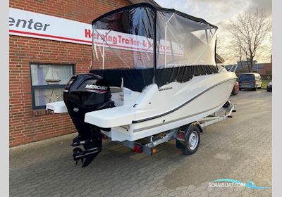 Quicksilver Activ 555 Cabin m/Mercury F115 hk og Brenderup trailer Motorboat 2024, with Mercury engine, Denmark