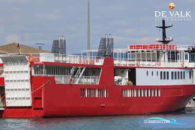 RO/Pax Day Ferry 50 M Motorboat 2024, with Baudouin engine, Greece