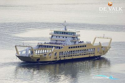 RO/Pax Double Ended Ferry 107 M Motorboat 2017, with Caterpillar engine, Greece