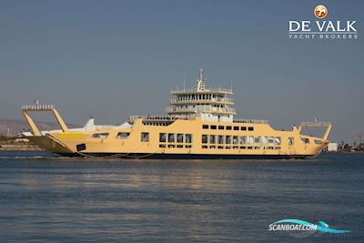 RO/Pax Double Ended Ferry 107 M Motorboat 2017, with Caterpillar engine, Greece