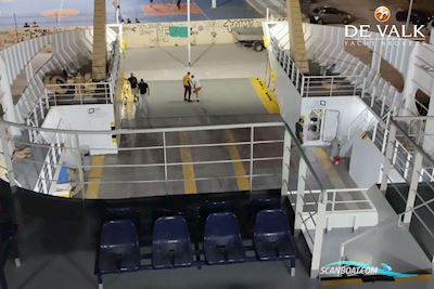 RO/Pax Double Ended Ferry 78 M Motorboat 2018, with Caterpillar engine, Greece