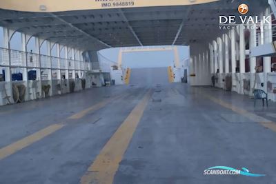RO/Pax Double Ended Ferry 78 M Motorboat 2018, with Caterpillar engine, Greece