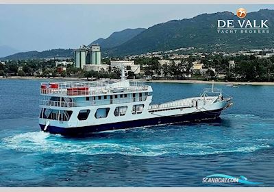 RO/Pax Land Craft Ferry 58 Motorboat 1979, with Caterpillar engine, Greece