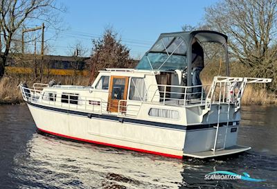Rakken Kruiser Gsak Motorboat 1980, with Peugeot engine, The Netherlands
