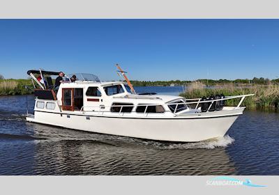 Rijo Kruiser 10.50 AK Cabrio Motorboat 1980, with Mercedes engine, The Netherlands