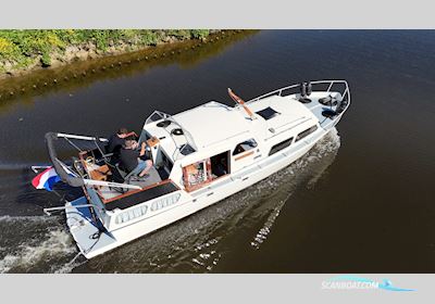 Rijo Kruiser 10.50 AK Cabrio Motorboat 1980, with Mercedes engine, The Netherlands