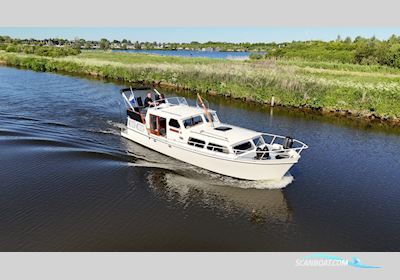 Rijo Kruiser 10.50 AK Cabrio Motorboat 1980, with Mercedes engine, The Netherlands