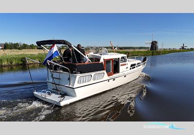 Rijo Kruiser 10.50 AK Cabrio Motorboat 1980, with Mercedes engine, The Netherlands