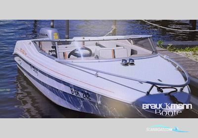 Rio 450 Tour Motorboat 1998, with Honda engine, Germany