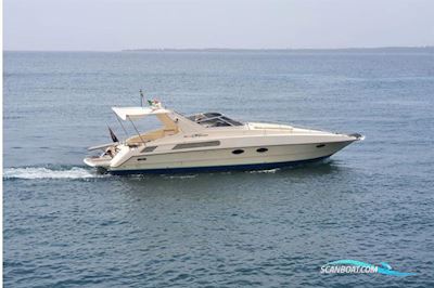 Riva Tropicana 43 Motorboat 1989, with Twin Cummins V8 V903 425hp Inboard  Direct drive engines with 4 Blade Bronze propellers engine, Spain