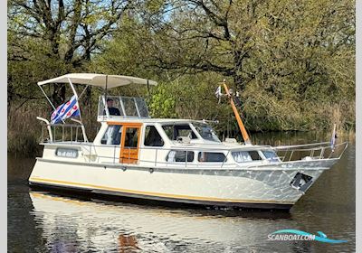 Roorda Kruiser Gsak Motorboat 1980, with Samofa engine, The Netherlands