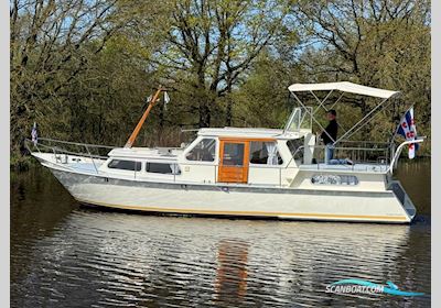 Roorda Kruiser Gsak Motorboat 1980, with Samofa engine, The Netherlands