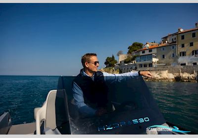 Roto Hydra 530 Family Motorboat 2026, with Honda BF 60 Lrtu engine, Germany