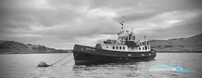Royal Navy Converted Clovelly Class Motorboat 1970, with Lister Blackstone engine, United Kingdom