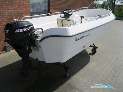 Ryds 435 DL m/Mercury F15 hk EL - NU Nedsat KR. 5.000,- ! Motorboat 2010, with Mercury engine, Denmark